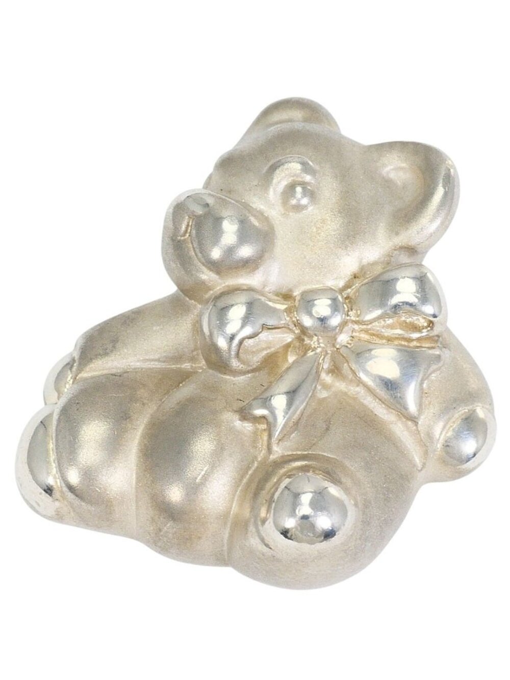 Tiffany & Co Teddy Bear 925 Sterling Silver Necklace